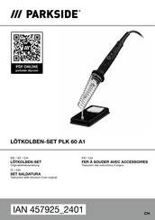Parkside 457925 2401 Originalbetriebsanleitung