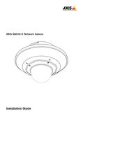 Axis Communications Q6010-E Bedienungsanleitung