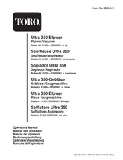 Toro Ultra 350 Bedienungsanleitung