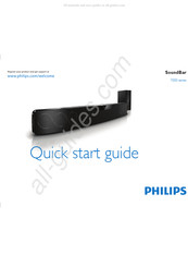 Philips SoundBar HTS7111/12 Schnellstartanleitung