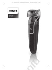 Philips QG33 Serie Bedienungsanleitung