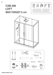 Aurlane CAB 206 Montageanleitung