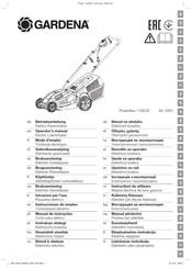 Gardena PowerMax 1100/32 Betriebsanleitung
