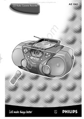 Philips AZ 1065 Bedienungsanleitung