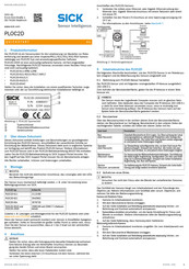 SICK PLOC2D Kurzanleitung