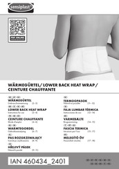 Sensiplast 460434 2401 Gebrauchsanweisung