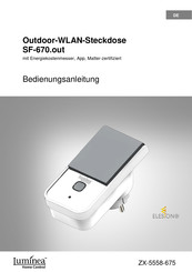 Luminea Home Control ELESION SF-670.out Bedienungsanleitung
