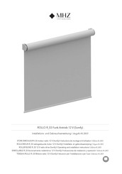 MHZ Sonesse Ultra 30 RTS Installations- Und Gebrauchsanweisung