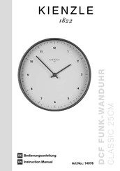 Kienzle Classic Bedienungsanleitung