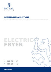 Royal Catering RCEF 15E Bedienungsanleitung