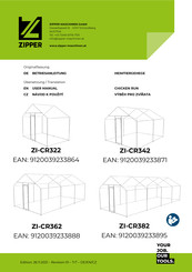 Zipper Maschinen ZI-CR362 Montageanleitung