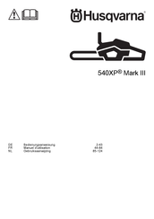 Husqvarna 540XP Mark III Bedienungsanweisung