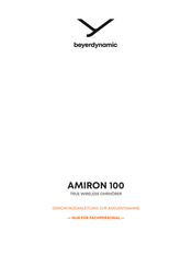 Beyerdynamic AMIRON 100 Bedienungsanleitung