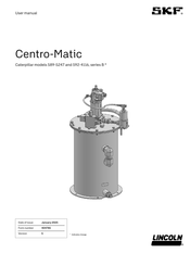 Lincoln SKF Centro-Matic Benutzerhandbuch