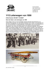 Faller FA 546007 Montageanleitung