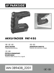 Parkside PAT 4 D5 Originalbetriebsanleitung