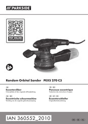 Parkside 360552 2010 Originalbetriebsanleitung