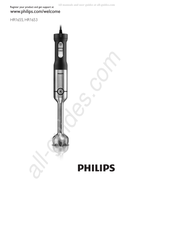 Philips HR1655/90 Bedienungsanleitung