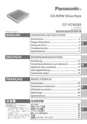 Panasonic CF-VCW282 Bedienungsanleitung