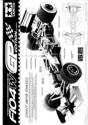 Tamiya F104W GP EDITION Bedienungsanleitung