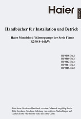 Haier Flame HPM16-Nd2 Handbücher