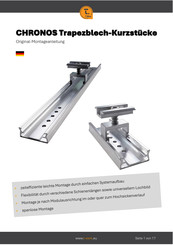 T.Werk CHRONOS Originalmontageanleitung