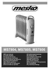 Mesko MS7804 Bedienungsanweisung