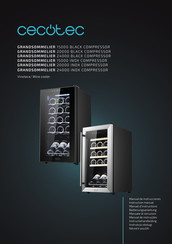 cecotec GrandSommelier 15000 Black Compressor Bedienungsanleitung