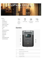 Ecoflow DELTA 2 Benutzerhandbuch