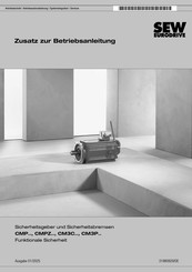 SEW-Eurodrive CMP Serie Zusatz Zur Betriebsanleitung