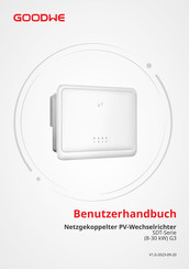 Goodwe GW12K-SDT-30 Benutzerhandbuch