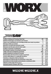 Worx JAWSAW WG329E Originalbetriebsanleitung