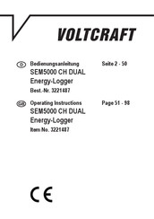 Voltcraft 3221487 Bedienungsanleitung