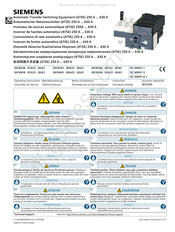Siemens 3KC8338-0CA22-0GA3 Betriebsanleitung