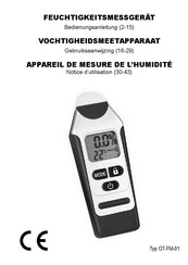 Workzone GT-FM-01 Bedienungsanleitung