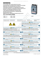 Siemens 3VA61 H 31 Serie Betriebsanleitung