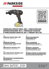 Parkside Performance 367231 2101 Originalbetriebsanleitung