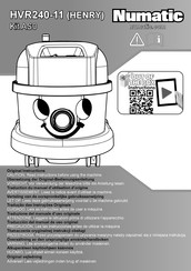 Numatic Henry Bersetzung Der Original Bedienungsanleitung