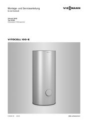 Viessmann VITOCELL 100-E Montage- Und Serviceanleitung
