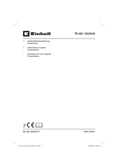 EINHELL TC-AC 190/50/8 Originalbetriebsanleitung