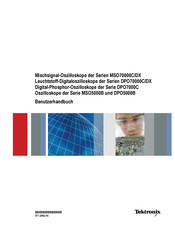 Tektronix DPO7000C Serie Benutzerhandbuch