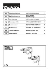 Makita HM0871C Bedienungsanleitung