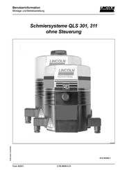 Lincoln QLS 301 Bedienungsanleitung