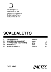 Imetec H5607 Bedienungsanleitung