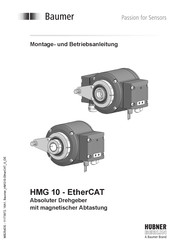 Baumer HUBNER BERLIN HMG 10-EtherCAT Montage- Und Betriebsanleitung