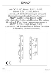 Abloy EL062 Montageanleitung