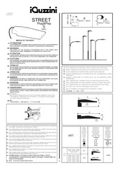 iGuzzini STREET Plug&Play X432 Montageanleitung