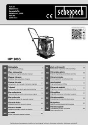 Scheppach HP1200S Originalbetriebsanleitung