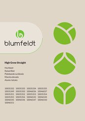 Blumfeldt 10035349 Bedienungsanleitung