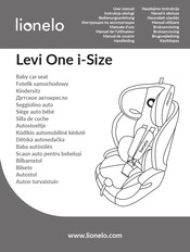 Lionelo Levi One i-Size Bedienungsanleitung